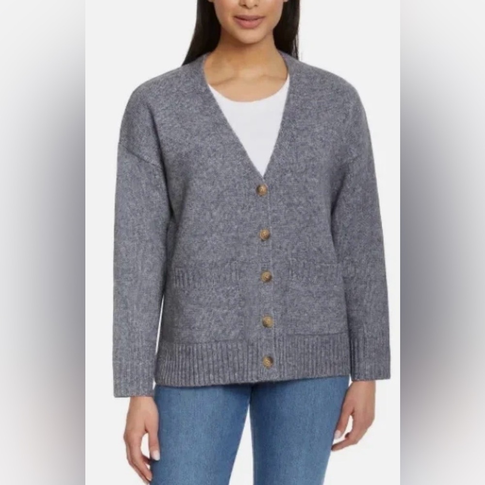 Ella Moss Button Up Cardigan Sweater